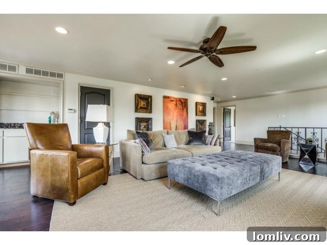 Another View of the Comfortable Family Room