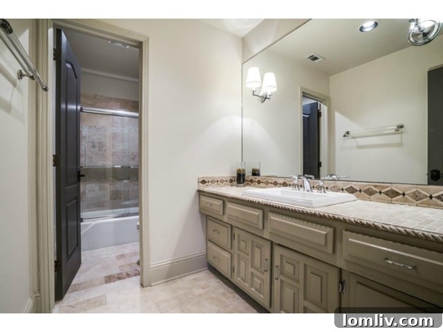 Third Bathroom with Contemporary Design