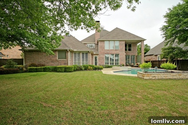 Picturesque Backyard of 6017 Wildwood Drive