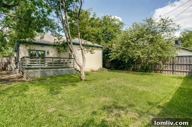 731 Lipscomb Ave Backyard - Fenced
