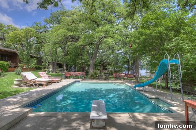 Stunning Swimming Pool with Slide