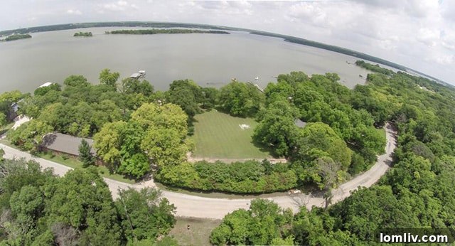 Aerial View of Lake Worth Property