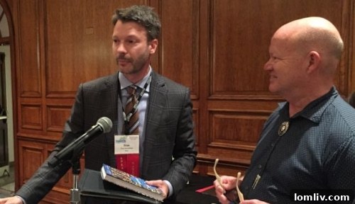 Brad Inman and Stan Humphries at NAREE Book Award