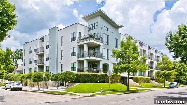The Haven Condos exterior view at 4040 N. Hall St. in vibrant Oak Lawn