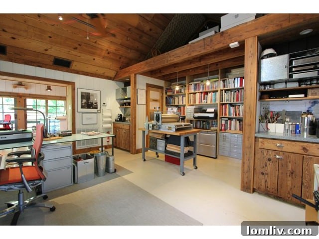 Climate Controlled Studio Workroom