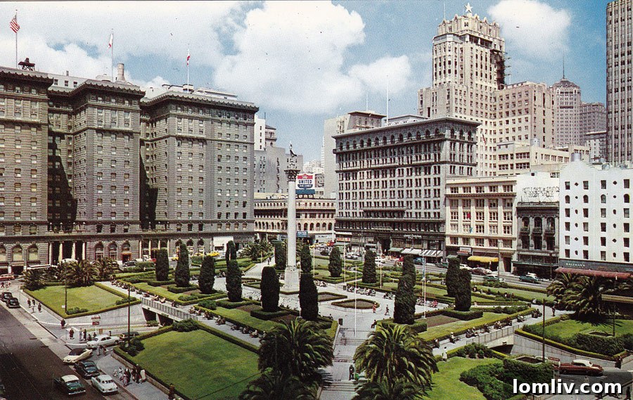 Why Wait? Preston Center's Traffic Plan Is Here 8 San Francisco's Union Square, presented as a blueprint for Preston Center West parking with underground garage and public green space.