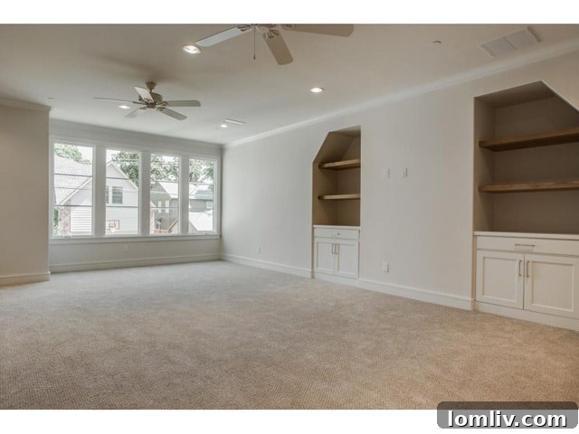 Upper Level Hallway or Landing