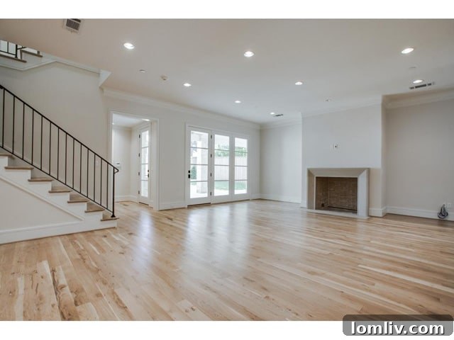 Spacious Open-Concept Living Area