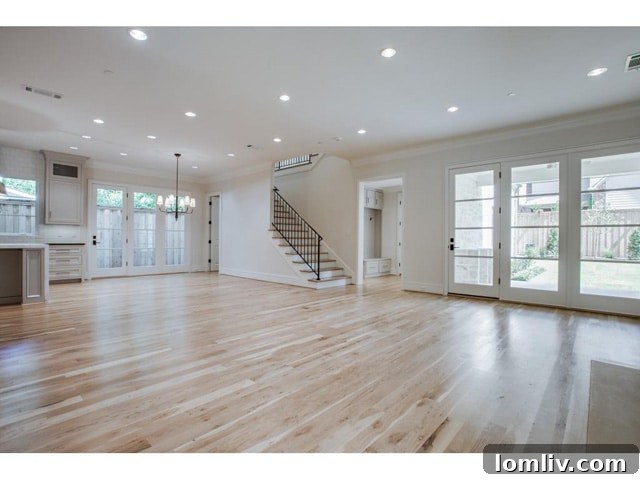 Living Room with Fireplace and Built-ins