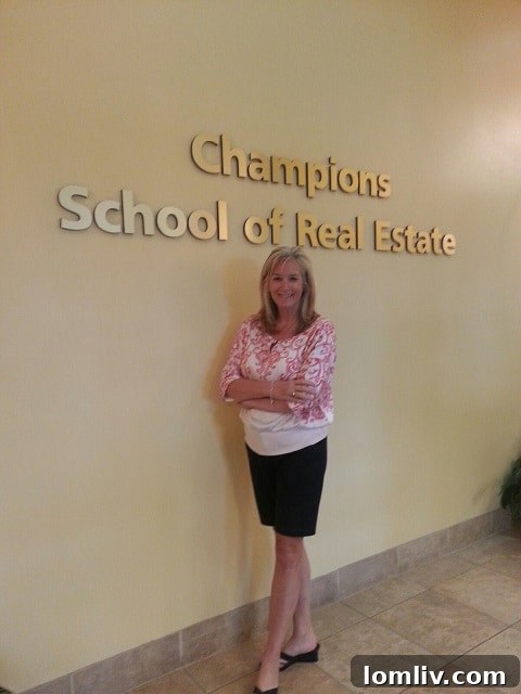 Becky Oliver at Champions School of Real Estate