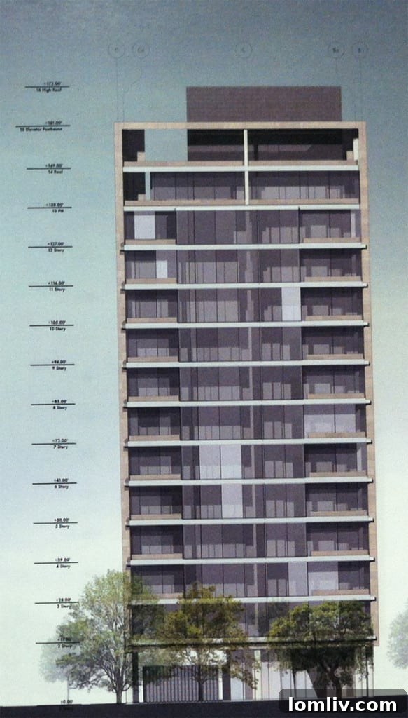 Great Gulf Dallas Pearl Luxe Living And My Potty Peeves 3 Architectural rendering of the new Fairmount luxury high-rise