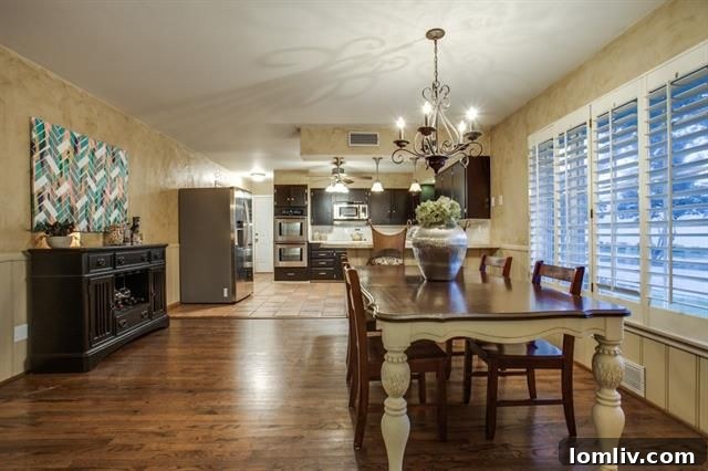 Detailed view of hardwood floors and natural light in the living spaces