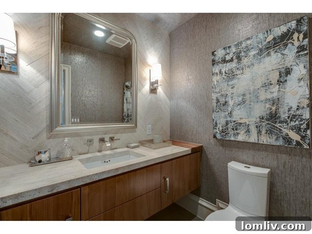 3625 Bryn Mawr Powder Bath - Exquisite Detailing in a Luxury Home