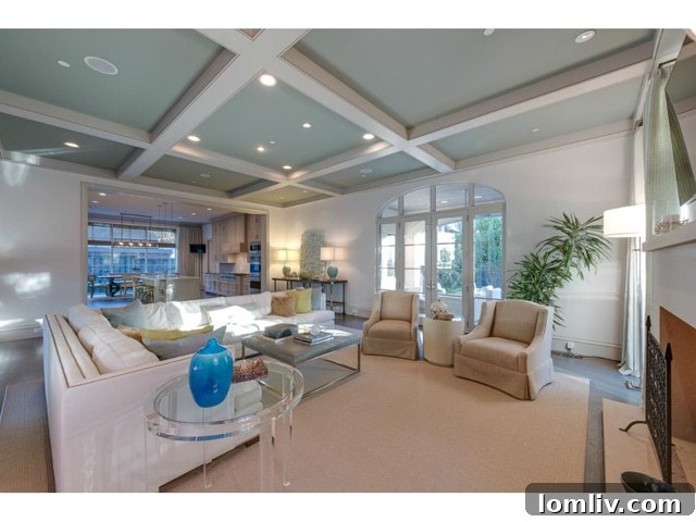 3625 Bryn Mawr Family Room - Custom Designed Luxury Space