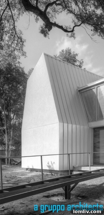Thad Reeves Bley Residence architectural detail