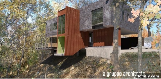 Exterior rendering of 17 Vanguard Way in Urban Reserve, Dallas