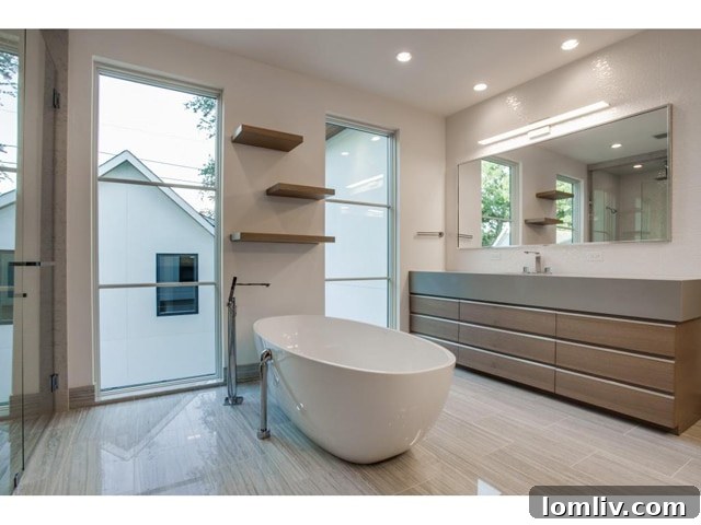 Spa-like Master Bathroom with Soaking Tub