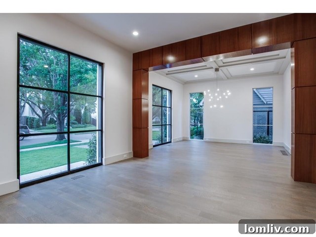 Spacious Open Concept Living and Dining Area