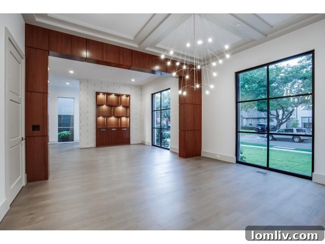 Seamless Flow Between Dining and Living Spaces