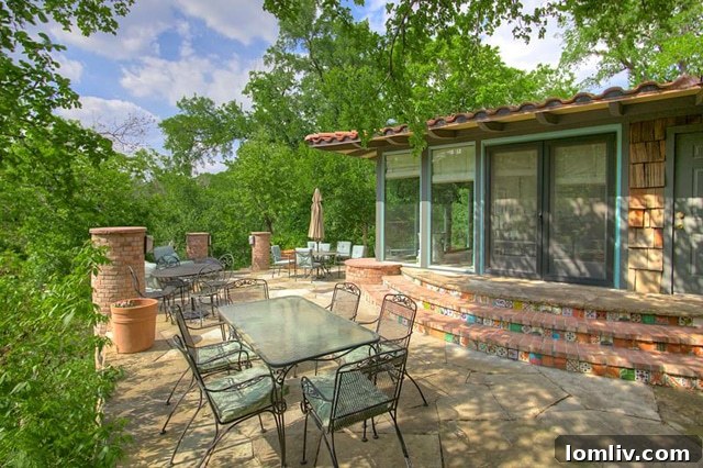 Aerial View of the Expansive Fort Worth Property