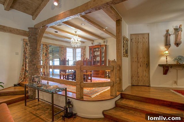 Inviting Interior View Showing Architectural Flow