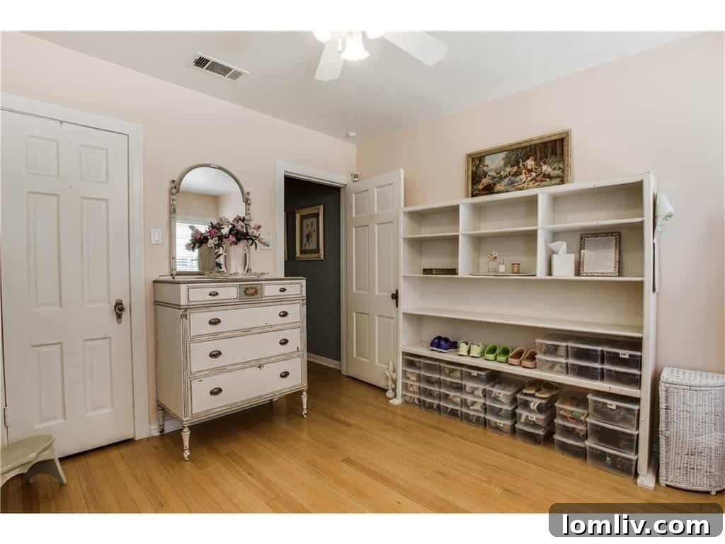 Spacious Closet or Storage Area