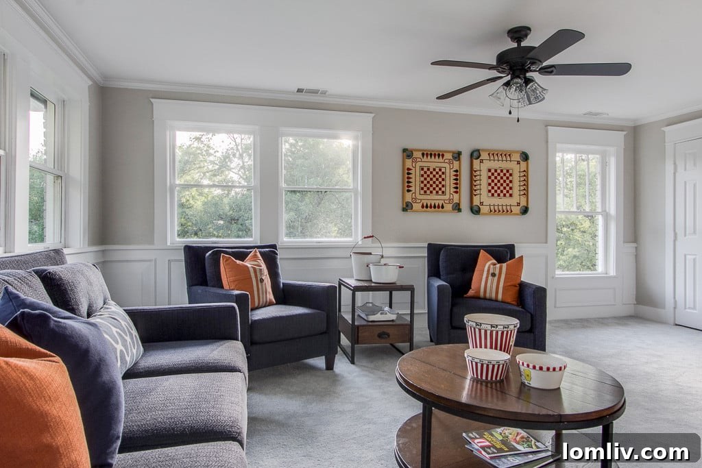 Cozy reading nook or home office space with bright windows and historic character, perfect for quiet contemplation