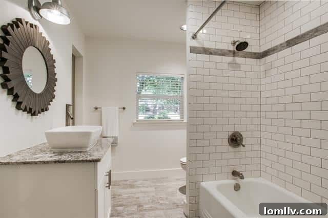 914 Westmount Ave Dallas - Second Bathroom Vessel Sink