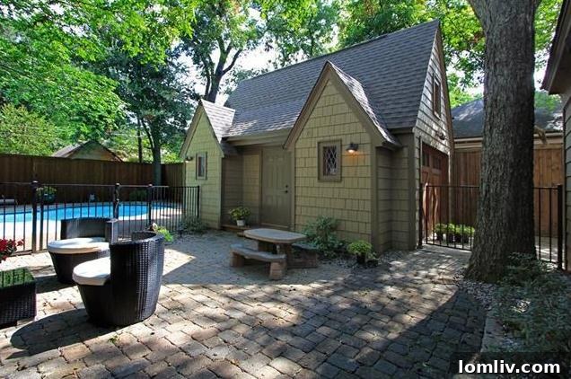 Charming Detached Garage - Tudor Style Architecture
