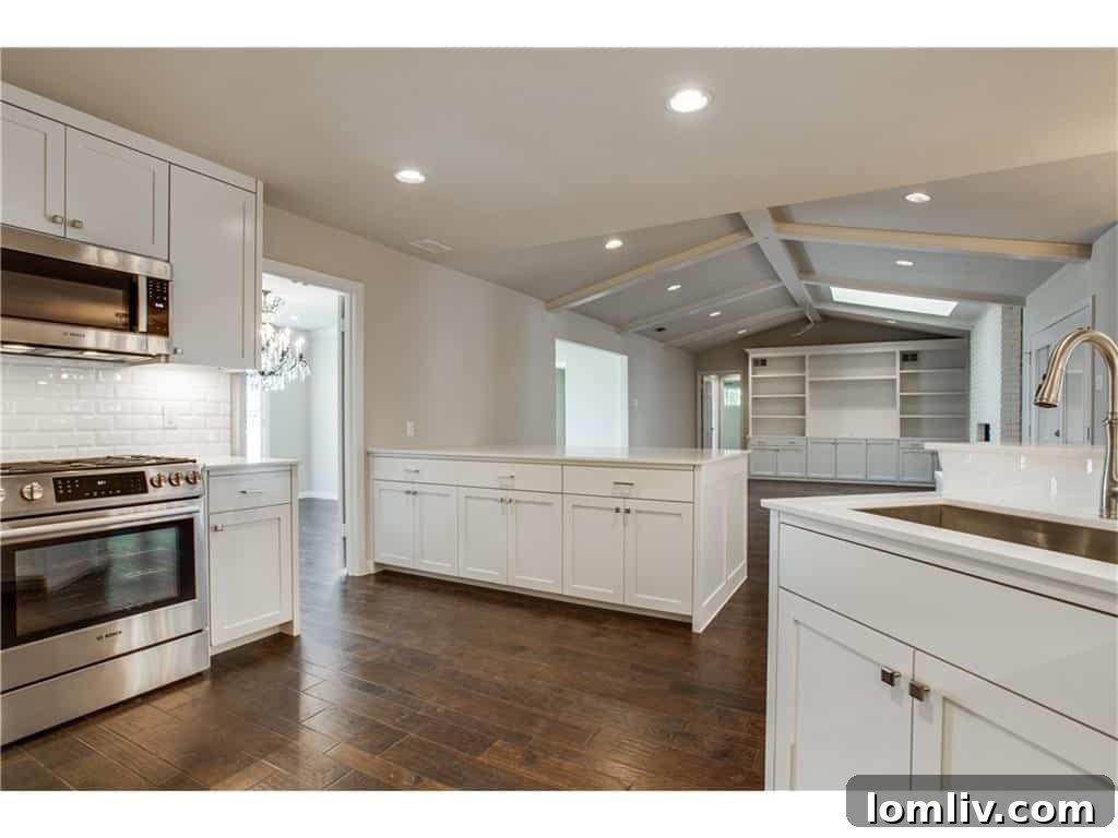 Modern Open Concept Kitchen at 4242 Meadowdale