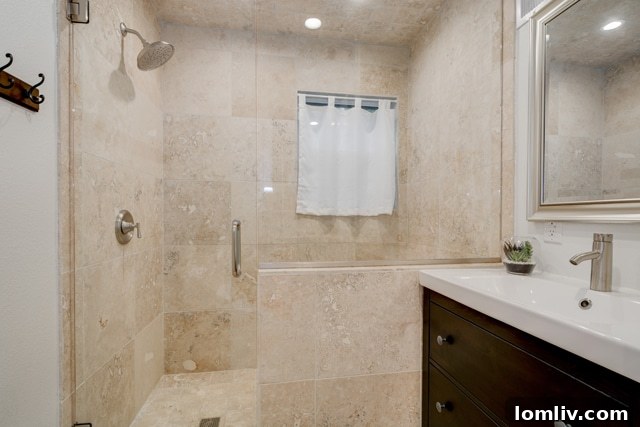 Tastefully decorated interior of the Kessler Park house