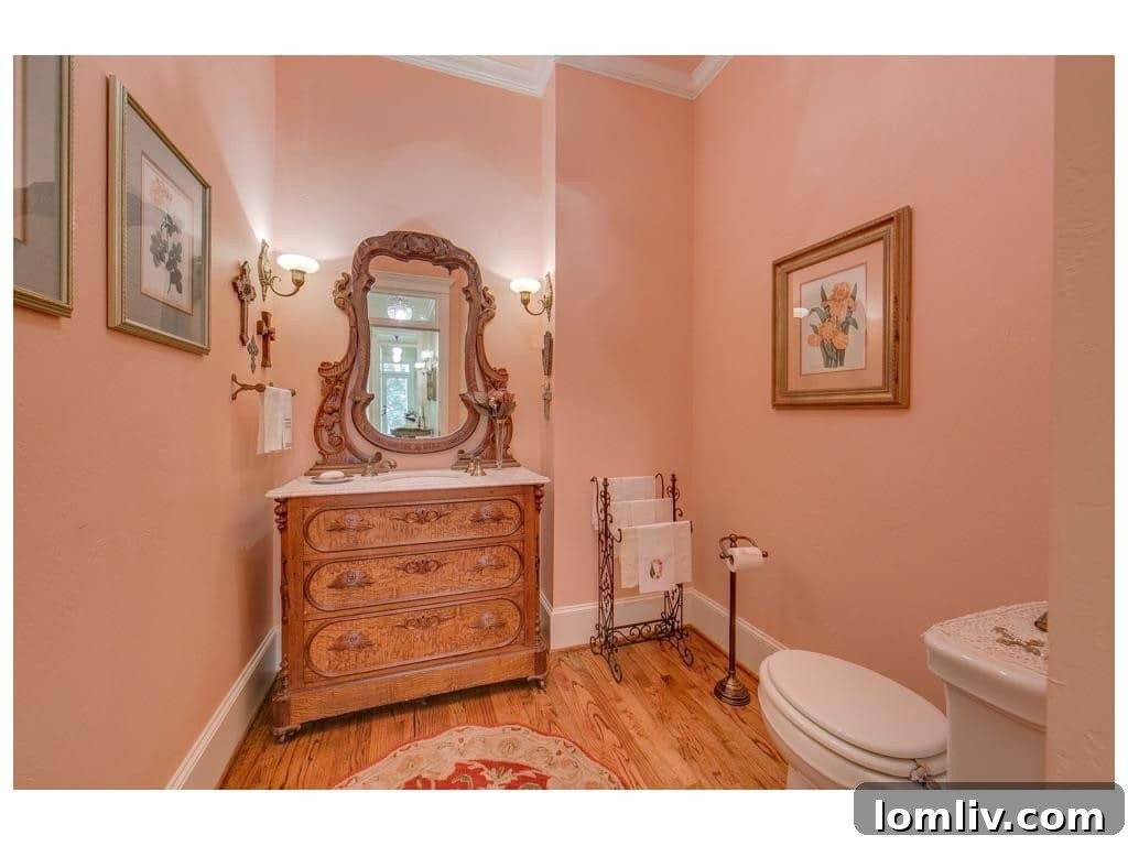 Luxurious Master Bath with Jacuzzi Tub and Walk-through Shower