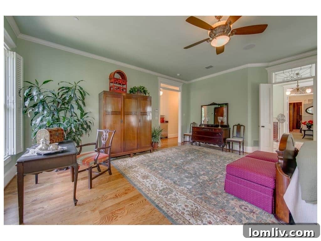 Upstairs Gameroom Media Room with Pool Views