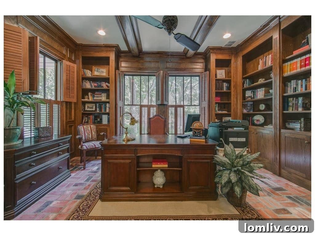 Spacious Family Room with Reclaimed Doors and Oak Floors