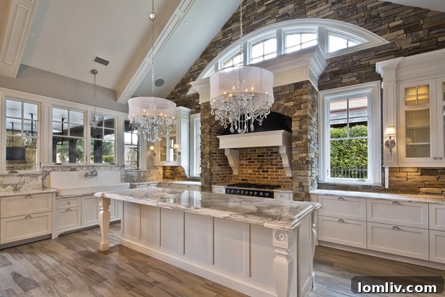 Veranda Designer Homes' glamorous kitchen at Cedar Elm Terrace, winning Best Kitchen in the $1 to $1.5 million range.