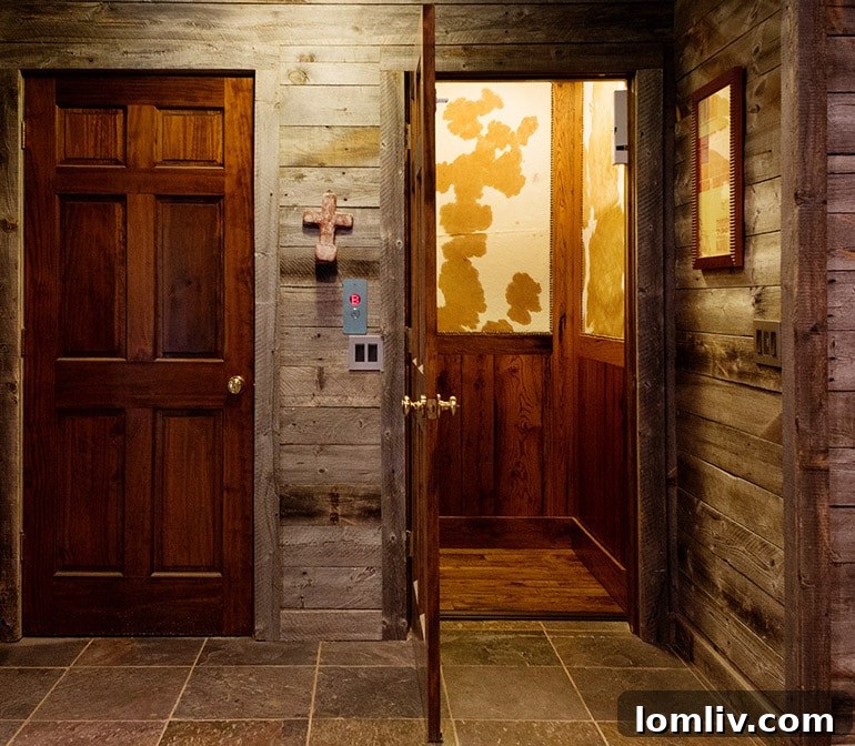 Customizable interior of a home elevator