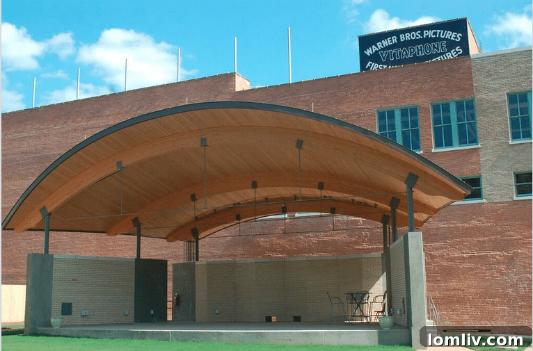 The 508 Amphitheater at Encore Park, hosting vibrant musical performances.