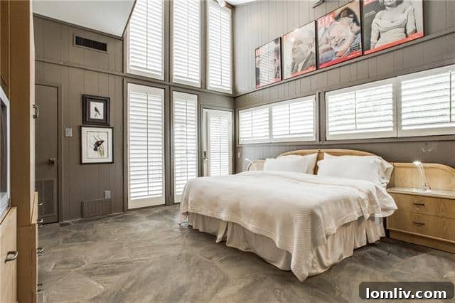 Comfortable guest bedroom with inviting decor, perfect for visitors at Agarita Circle