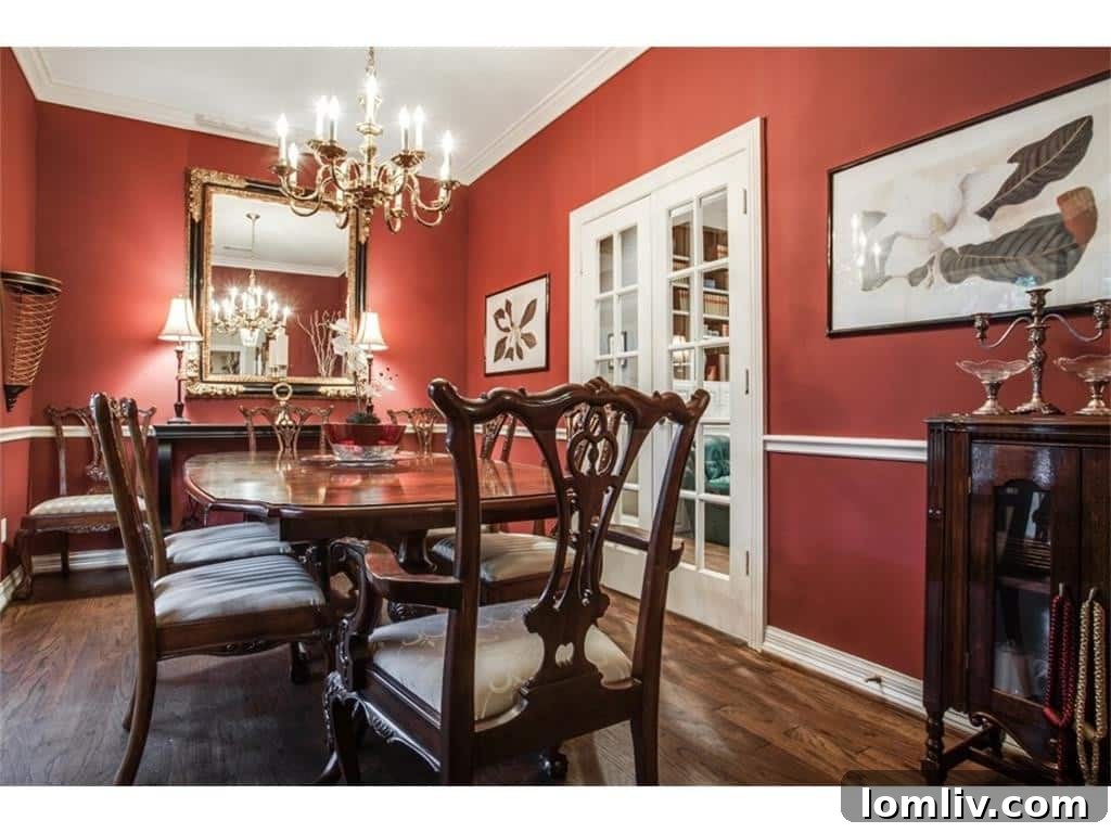 9634 Hilldale Dining Room - Elegant Formal Entertaining Area