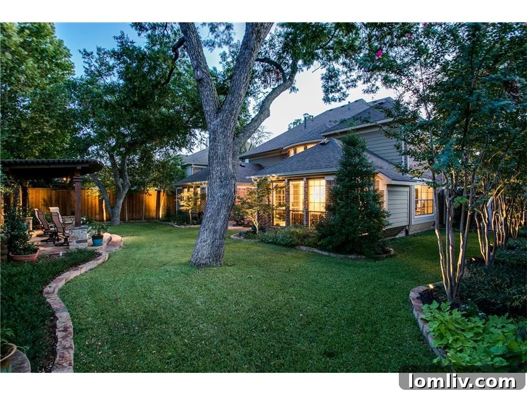 Spacious and Private Backyard Views
