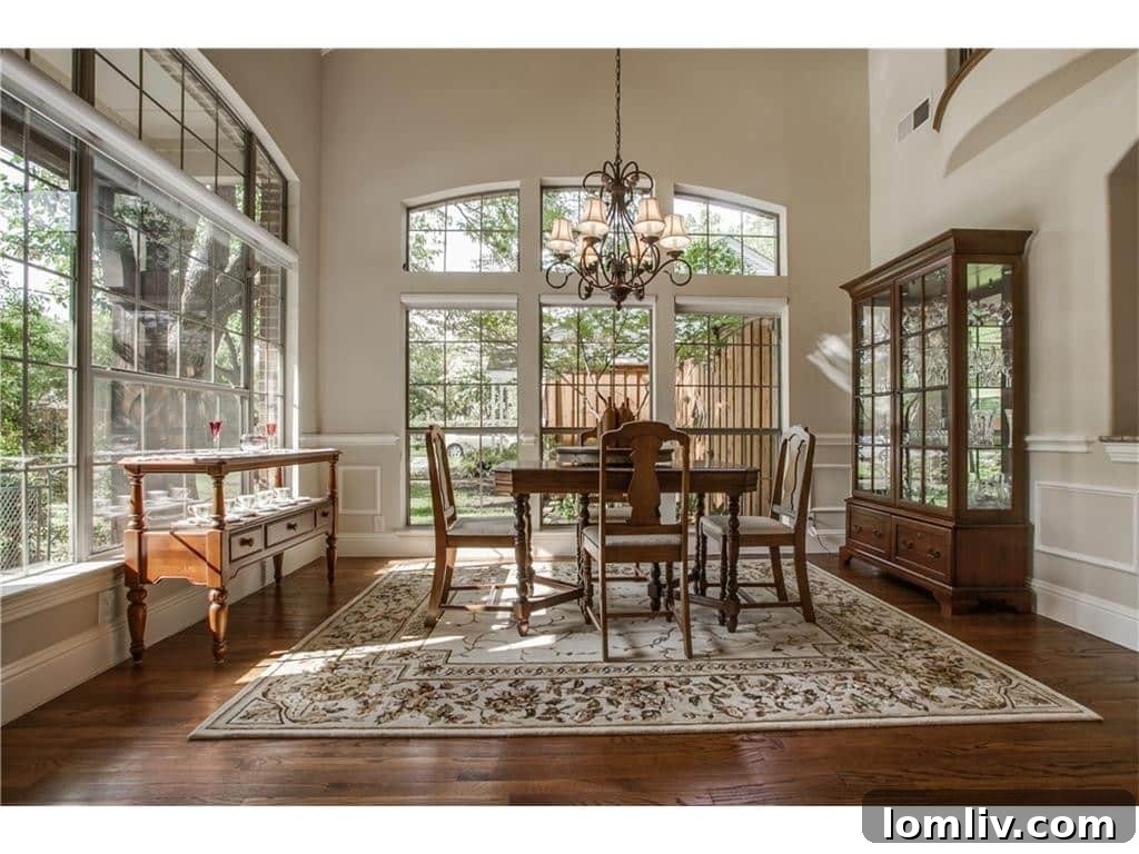 Formal Dining Room with Natural Light at 8312 Ridgelea