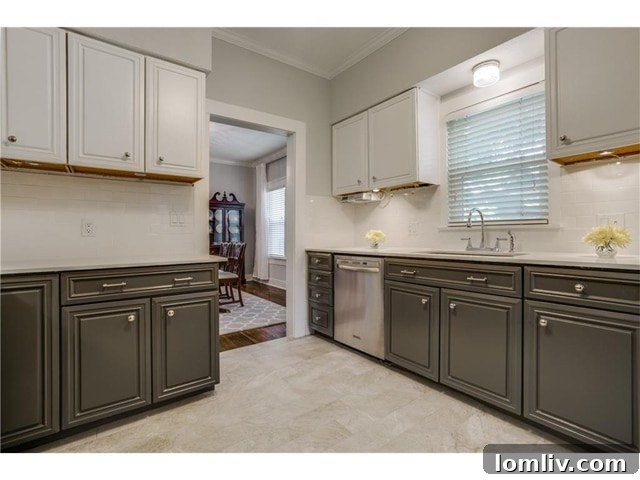 Stylish kitchen featuring quartz countertops and stainless steel appliances