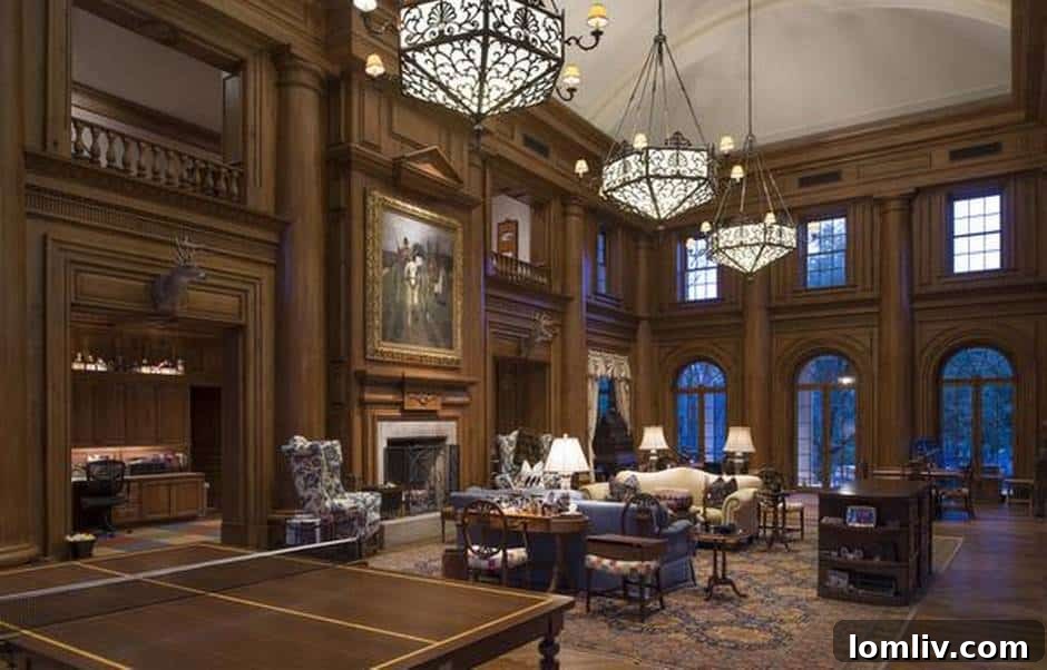 Harlan Crow's renowned private library in Dallas