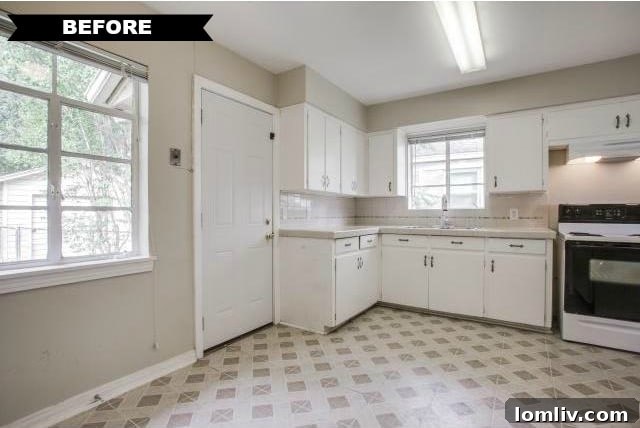 561 Classen Dr kitchen before renovation