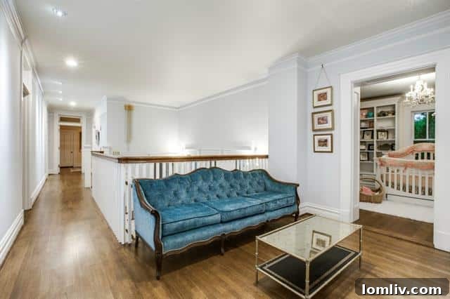 Another view of a bedroom, possibly a child's room, with charming decor