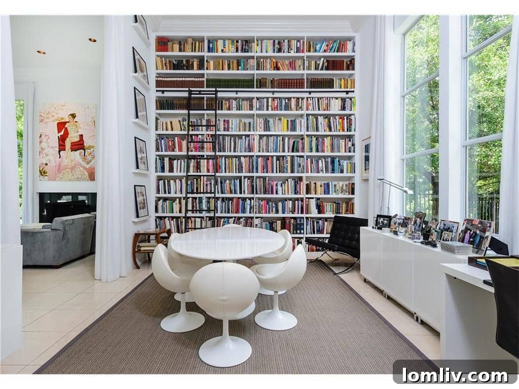 6309 Wilderness Court Home Library