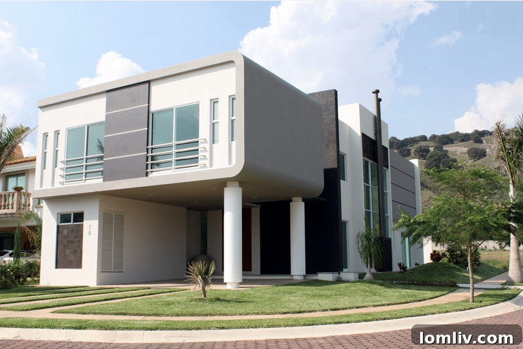 The Anita Homes in Mexico, on the slopes of La Primavera, designed for natural integration.