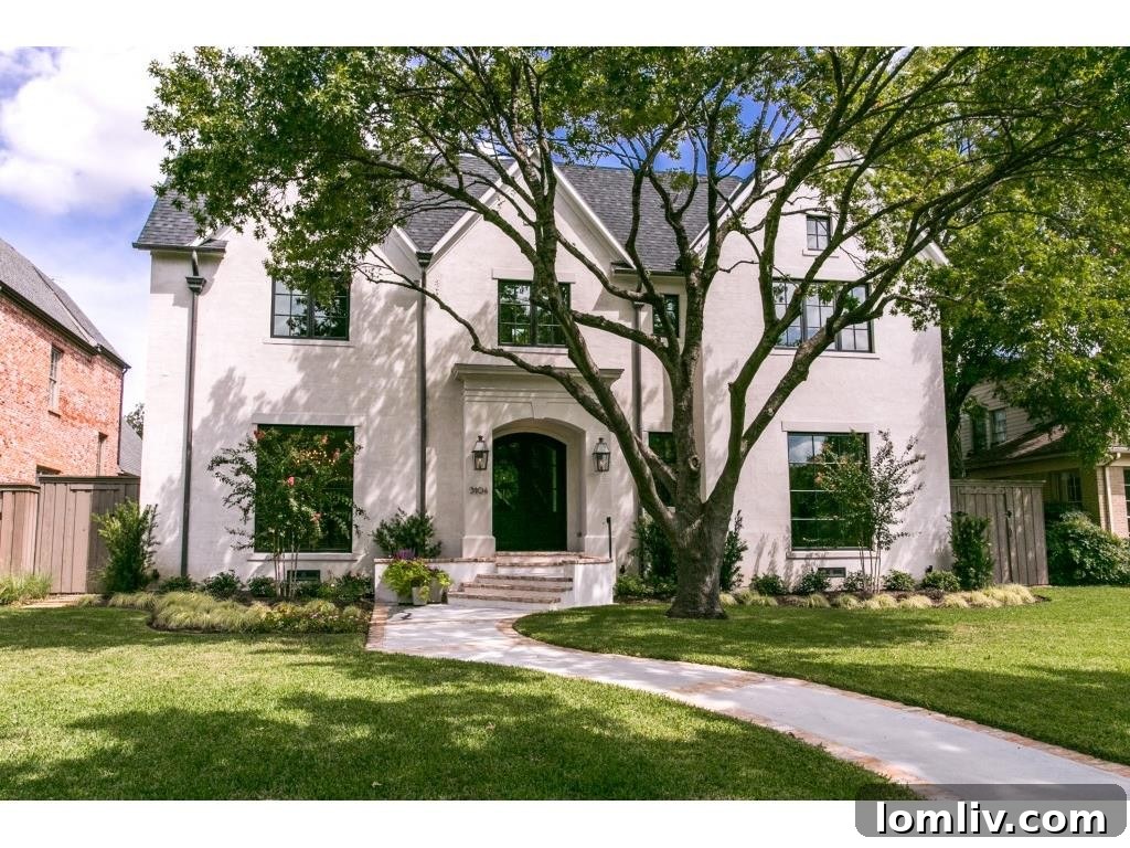3104 Hanover Luxury Home Exterior - French Slur Design