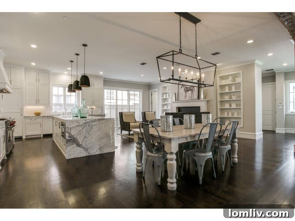 3104 Hanover Kitchen - Long View with Island