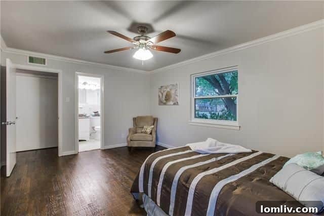 Second Bedroom with Ample Natural Light